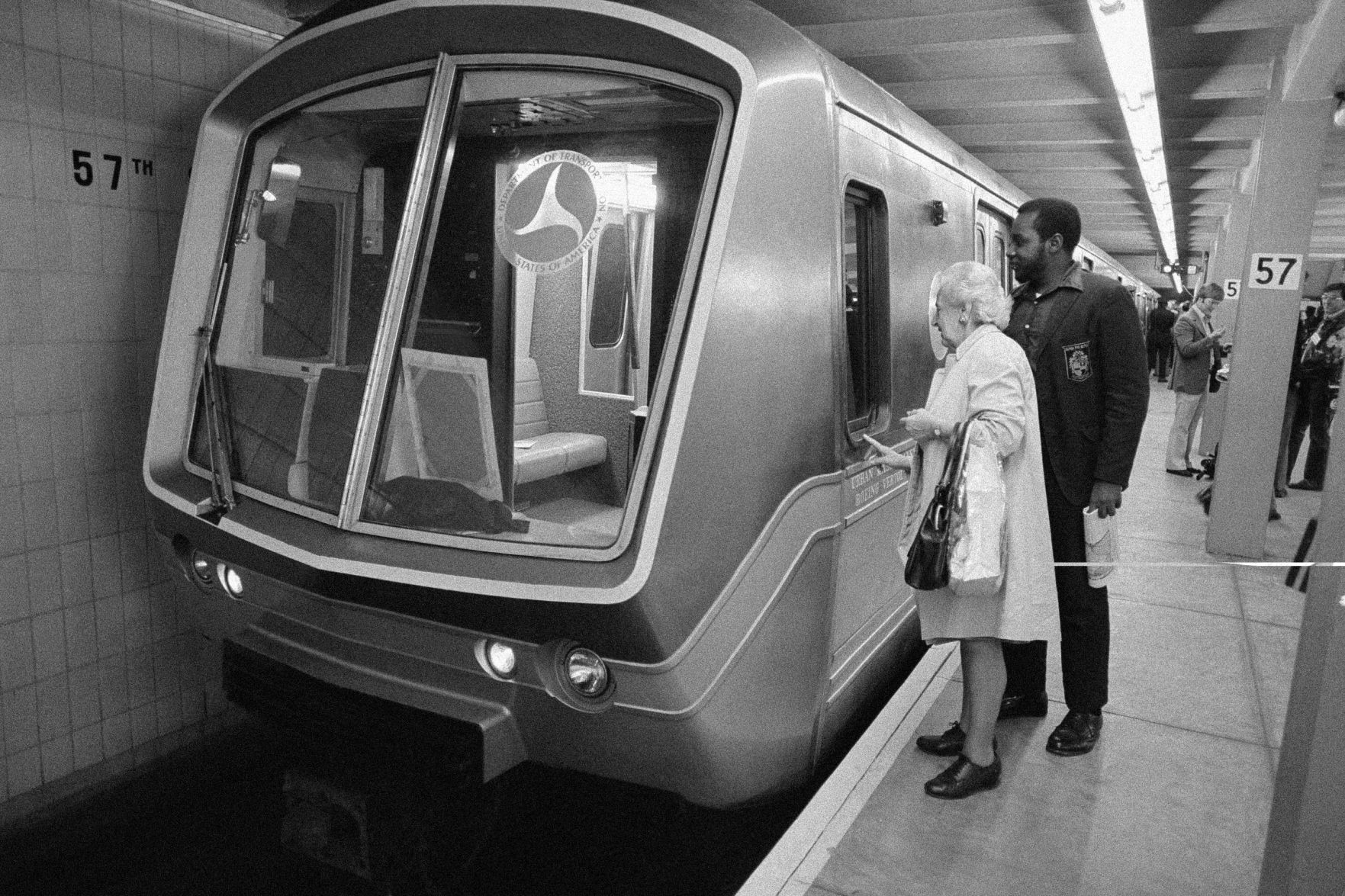 NYC new subway cars 1974